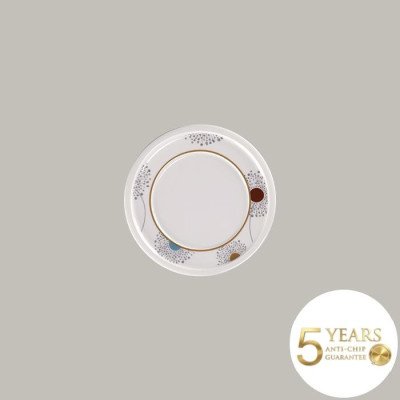 Teller flach mit Rand aus...