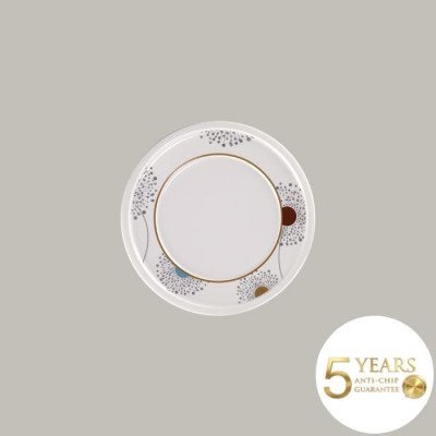 Teller flach mit Rand aus...