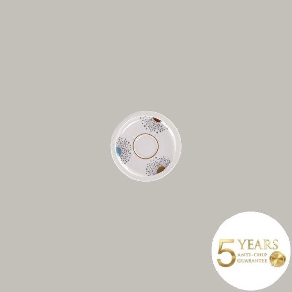 Untertasse aus Rakstone, handbemalt, Ø 13 cm, 12 Stück – RAK Porcelain