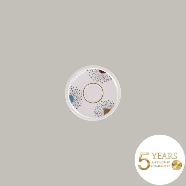 Untertasse aus Rakstone, handbemalt, Ø 16,3 cm, 12 Stück – RAK Porcelain