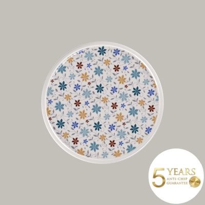 Teller coup flach aus...