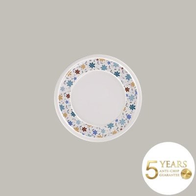 Teller flach mit Rand aus...