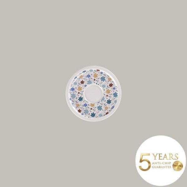 Untertasse aus Rakstone, handbemalt, Ø 16,3 cm, 12 Stück – RAK Porcelain