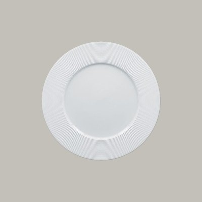 Teller flach mit Rand aus...