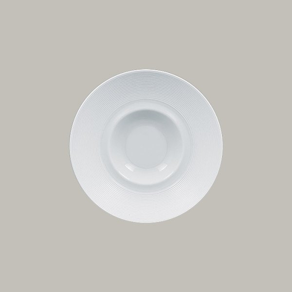 Teller tief mit Rand aus der Evolution Serie – 6er Set Porzellan