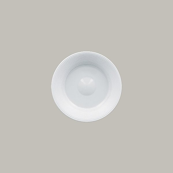 Untertasse aus Porzellan Ø 18,5 cm, Serie Evolution, 12 Stück