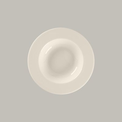 Tiefer Teller mit Rand aus...