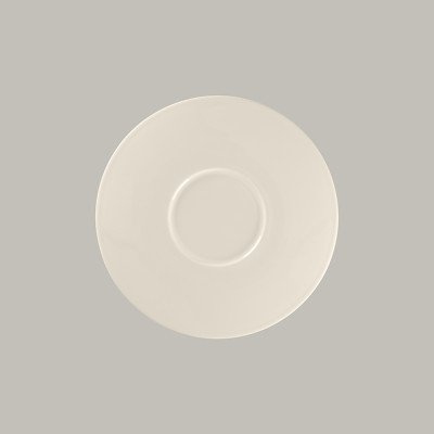 Flacher Teller mit Rand aus...