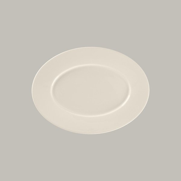 Ovale Platte aus Bone China, 33.6x25 cm, 6-teiliges Set – Le Ballet Kollektion