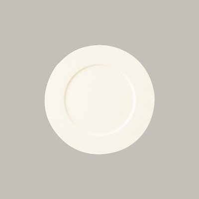 Teller flach mit Rand aus...