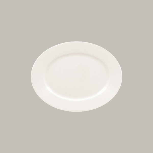 Teller flach mit Rand aus Porzellan, 26 cm, 12 Stück – RAK Porcelain