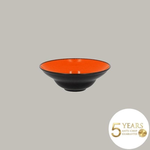 Teller extra tief aus der Fire Kollektion – 6-teiliges Set aus handgefertigtem Porzellan