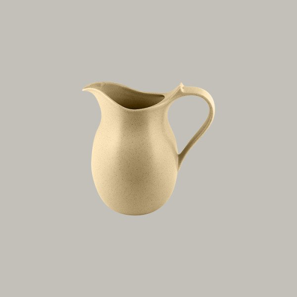 Krug Genesis aus Porzellan in Mandelbeige, Kakaobraun & Rinde-Braun – 4-teilig