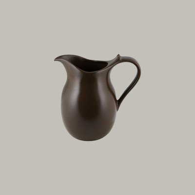Krug aus Porzellan Genesis Kollektion – RAK Porcelain, 4-teilig, 100 cl, in Mandelbeige, Kakaobraun & Rinde-Braun