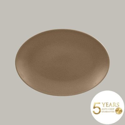 Teller coup flach aus...