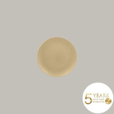 Teller coup flach aus...