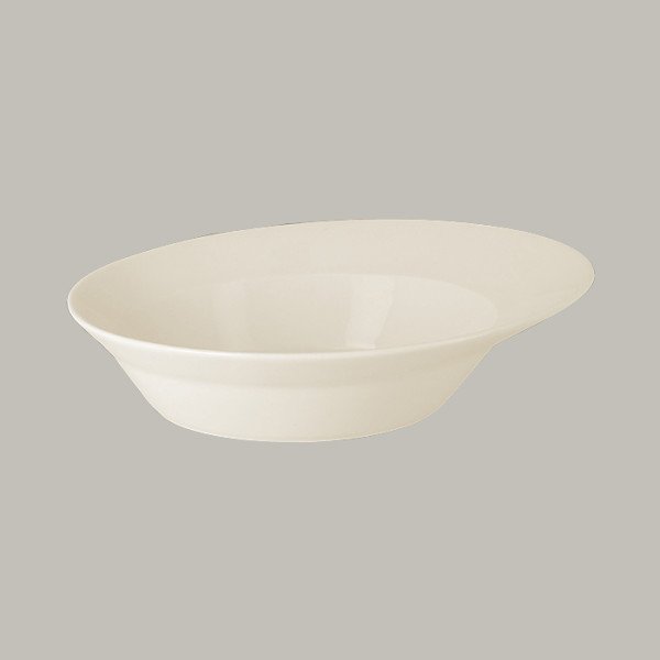 Schale aus Porzellan oval 20,2 cm – Serie Giro von RAK Porcelain