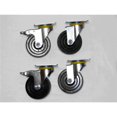 4er Set Räder - Höhe 150mm