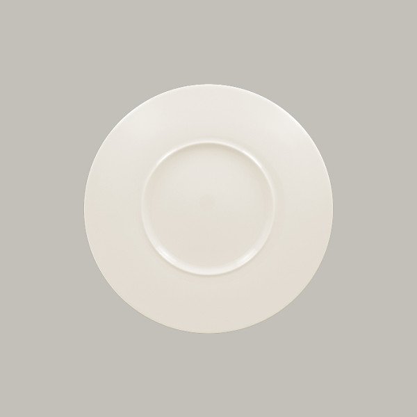 Teller flach mit Rand Ø 32,1 cm aus Porzellan, 6 Stück – RAK Porcelain