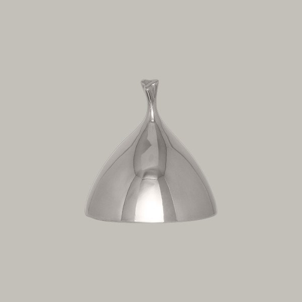 Cloche - Trèfle aus weißem Porzellan, 2-teilig, Ø18 cm, exklusives Design von RAK Porcelain