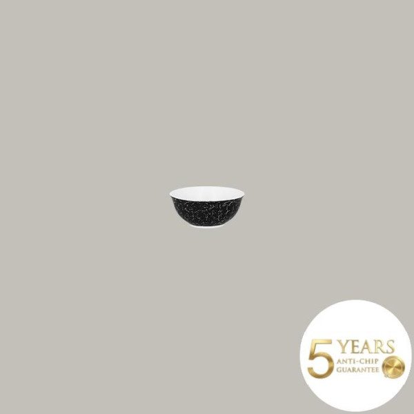 Schälchen aus Porzellan in leuchtendem Rot und Schwarz – 12-teiliges Set von RAK Porcelain