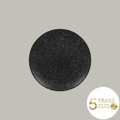 Teller coup flach aus...