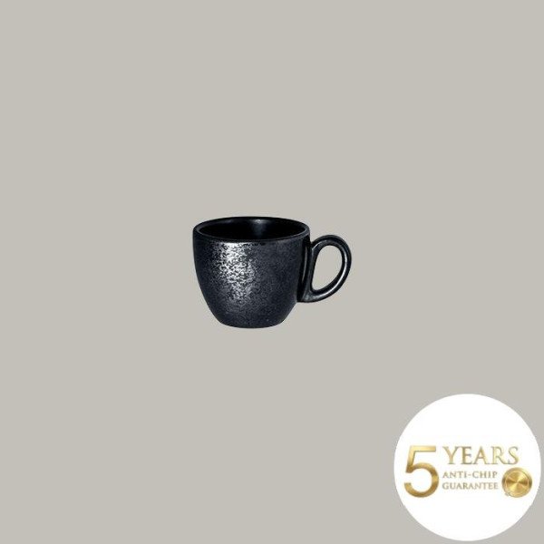 Espressotassen-Set Karbon 12-teilig aus robustem Porzellan von RAK Porcelain