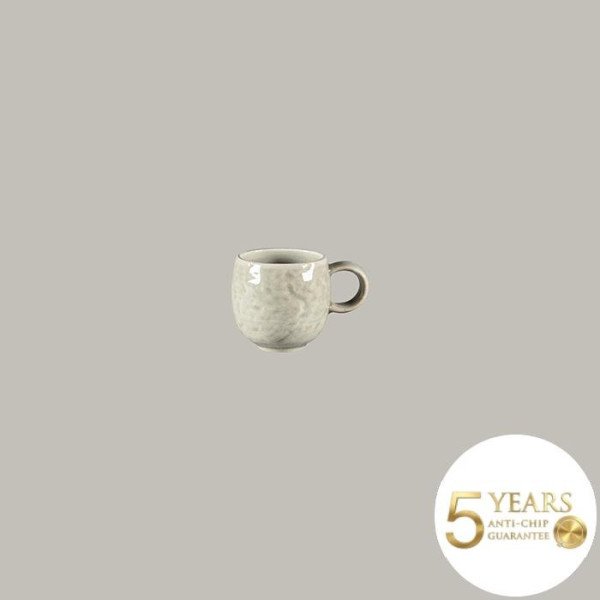 Espressotasse aus Rakstone, 12er Set, Ø 6 cm, 10 cl – RAK Porcelain