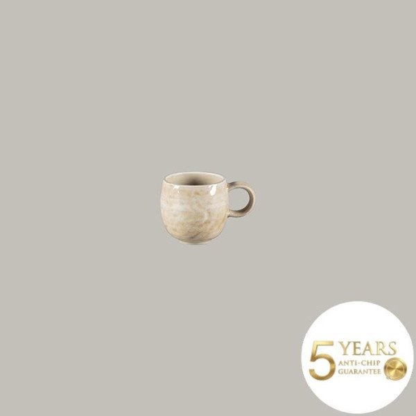 Espressotasse aus Rakstone, rund, 10 cl, 12 Stück, 5 Jahre Garantie - RAK Porcelain