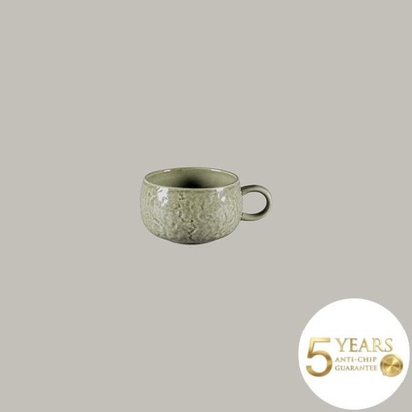 Kaffee- und Teetasse aus Rakstone, rund, 25 cl, 12er Set – RAK Porcelain Geschirr Kollektion