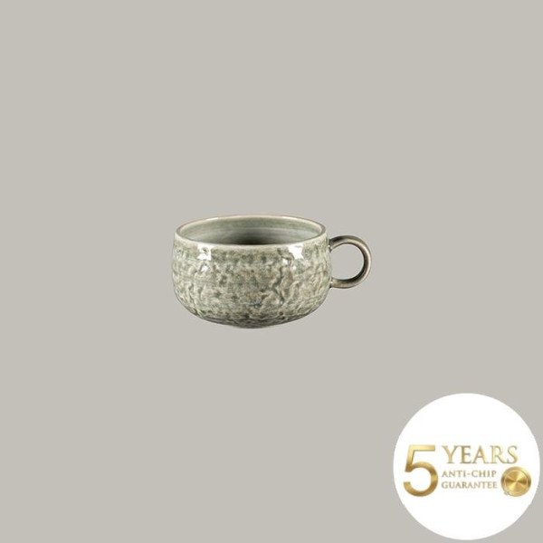 Frühstückstasse aus Rakstone, rund, 41 cl, 12er Set – Krush Kollektion