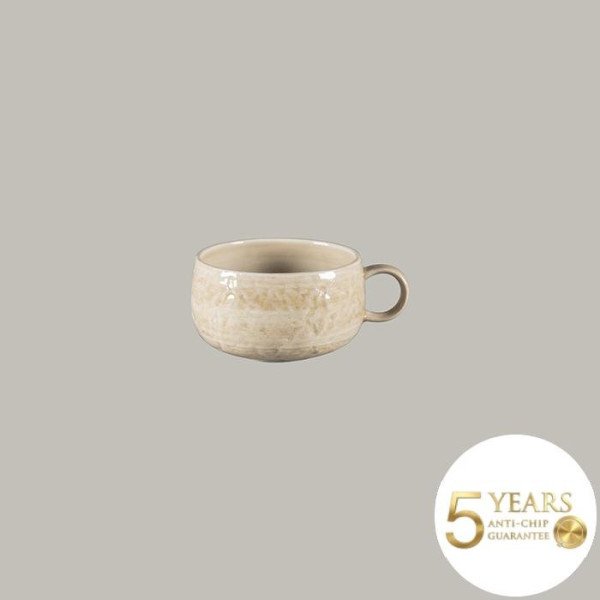 Frühstückstasse aus Rakstone, 41 cl, rund, 12er Set – RAK Porcelain