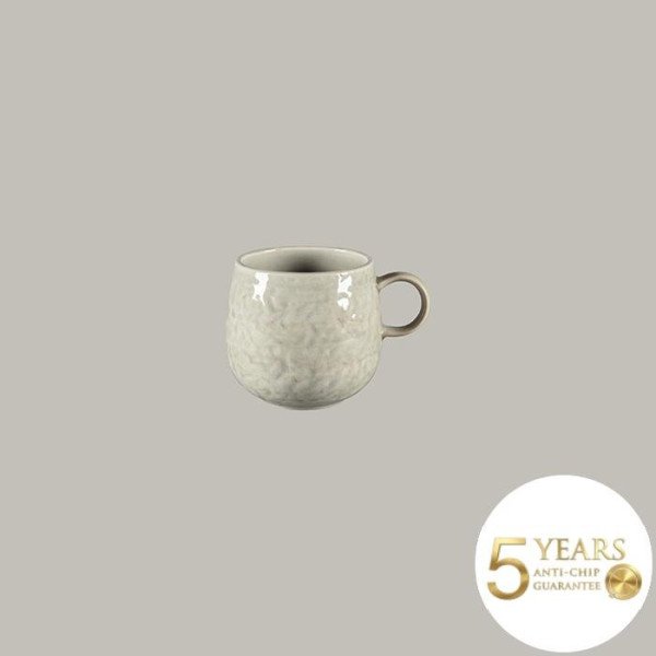 Becher aus Rakstone, rund, 33 cl, 12 Stück, 5 Jahre Garantie – RAK Porcelain