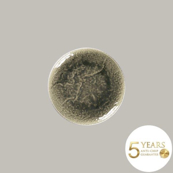 Flacher Teller Coupe Ø 24 cm aus Rakstone, 12 Stück, Gastronomiequalität mit 5 Jahren Garantie