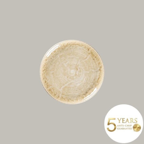 Flacher Teller Coupe Ø 24 cm aus Rakstone, 12 Stück, Gastronomiequalität von RAK Porcelain