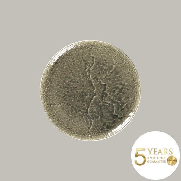 Flacher Teller Coupe aus Rakstone, 30,1 cm Ø, 6 Stück, große Speiseteller, Gastronomie-Design