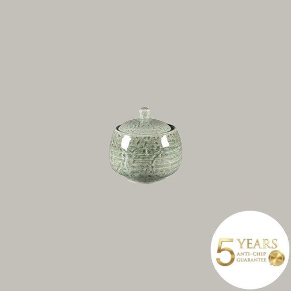 Zuckerdose aus Rakstone, rund, 25 cl, 6-teilig, Kollektion Krush von RAK Porcelain