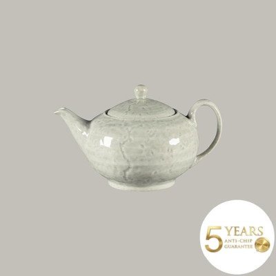 Teekanne aus Rakstone, rund, 120 cl, 4 Stück, 5 Jahre Garantie – RAK Porcelain