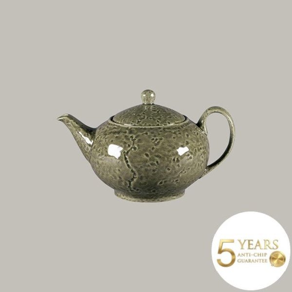 Teekanne aus Rakstone, rund, 120 cl, 4 Stück, 5 Jahre Garantie