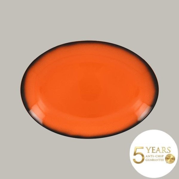 Teller coup flach oval 32 cm aus Porzellan, 6 Stück – RAK Porcelain