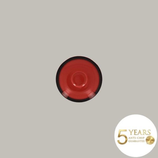 Untertasse Lea aus Porzellan, rund, Ø 12,5 cm, 12 Stück - RAK Porcelain