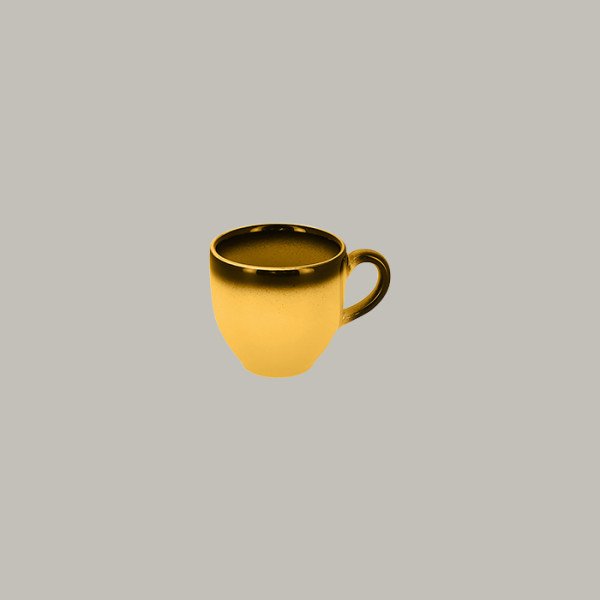 Espressotassen-Set Lea aus Porzellan, 12-teilig, Ø 6,5 cm, bunte Farben mit feiner schwarzer Kontur