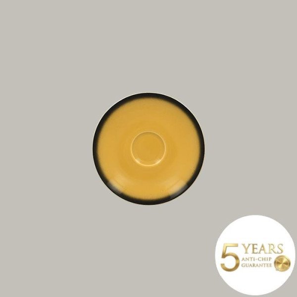 Untertasse Lea aus Porzellan, Ø 15 cm, 12 Stück, bunte Farben, RAK Porcelain