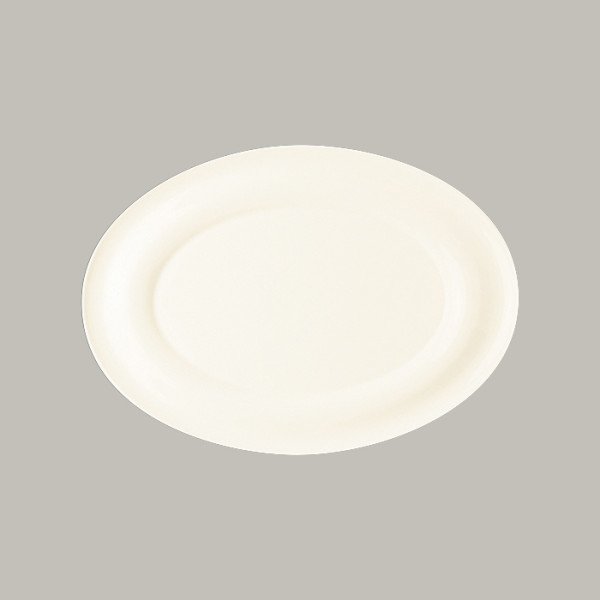 Platte oval aus Porzellan, 6-teiliges Set von RAK Porcelain – elegante ovale Teller für den täglichen Gebrauch