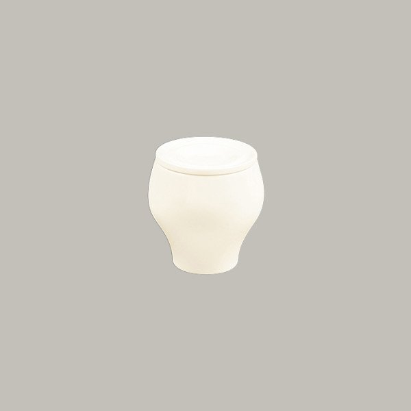 Zuckerdose aus Porzellan, 6-teilig, Ø 8.5 cm, 27 cl – Elegante Serie Lyra