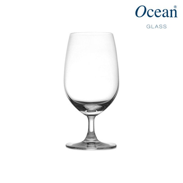 Wasserglas Ocean Madison 42,5 cl, 6er Set, Glas mit Fuß, rund, 8,2 cm Ø, 16,6 cm hoch