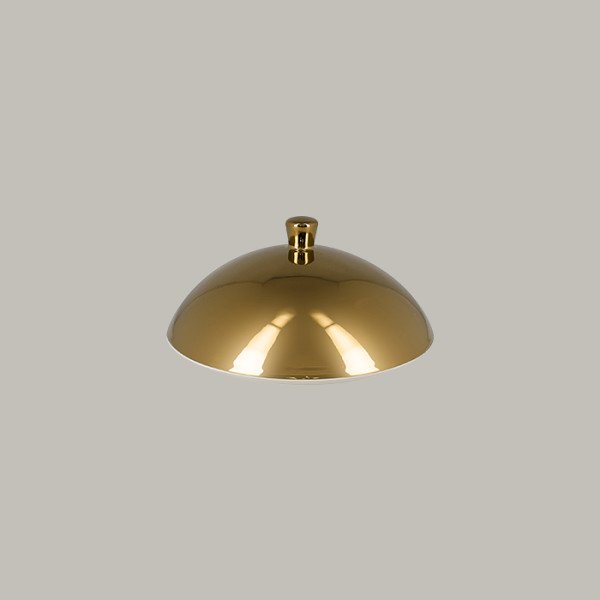 Cloche für tiefe Teller aus Porzellan mit edler Metallveredelung – RAK Porcelain