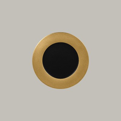 Teller flach mit Rand aus...