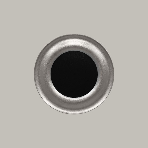 Teller flach mit Rand aus Porzellan – Opulence Metalfusion Kollektion von RAK Porcelain, 6 Stück, Ø 30.8 cm