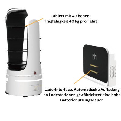 iG RoboChef Robot da Servizio come BellaBot